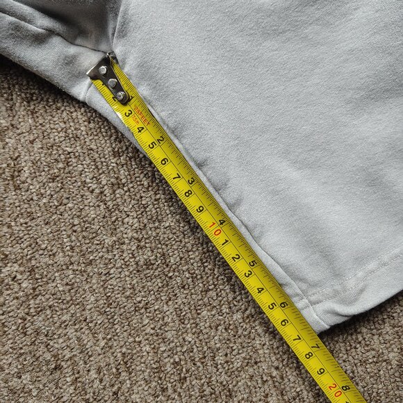 BOLONGARO TREVOR Sport Cloth Shorts Men's Medium Gray Drawstring Cotton Blend - Picture 10 of 11